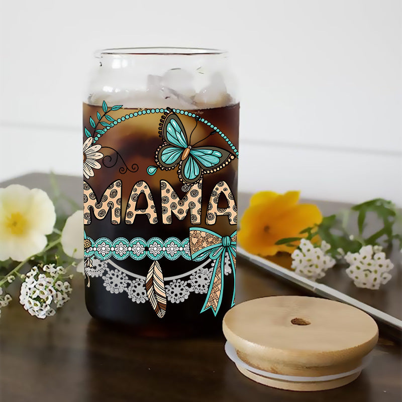 Wholesale  Christmas tree 16oz Cup UV DTF Wraps