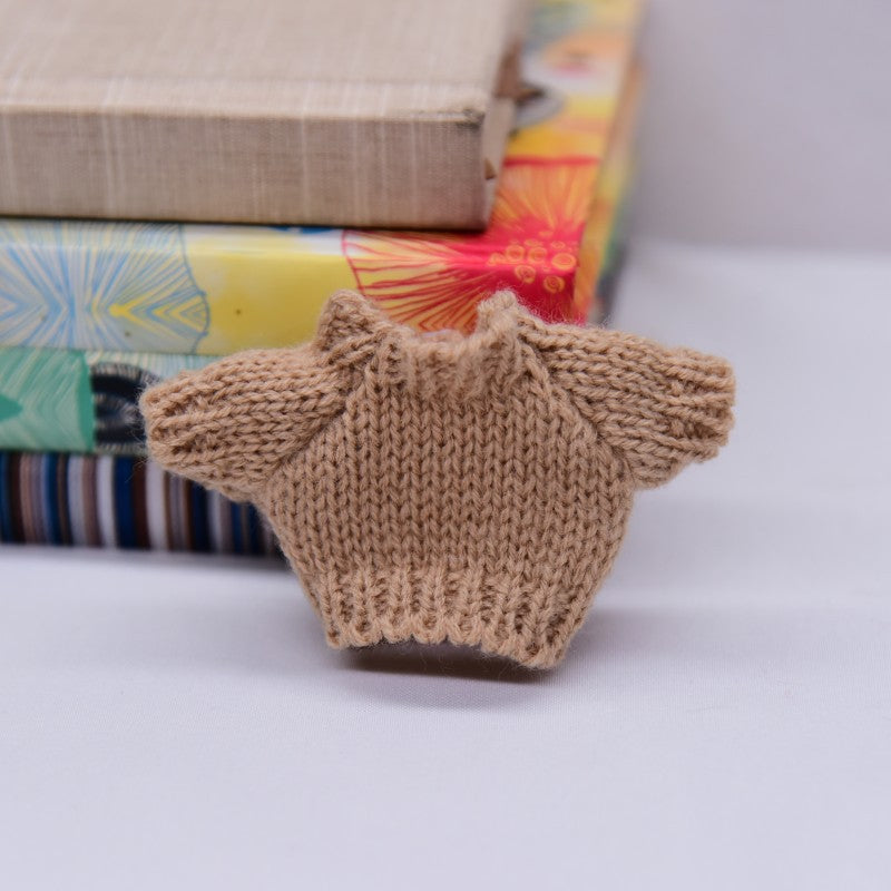 Wholesale Wholesale 10cm Handdog Doll Replacement Clothes Sweater Toy Cotton Doll Accessories Finished Dress-up Accessories