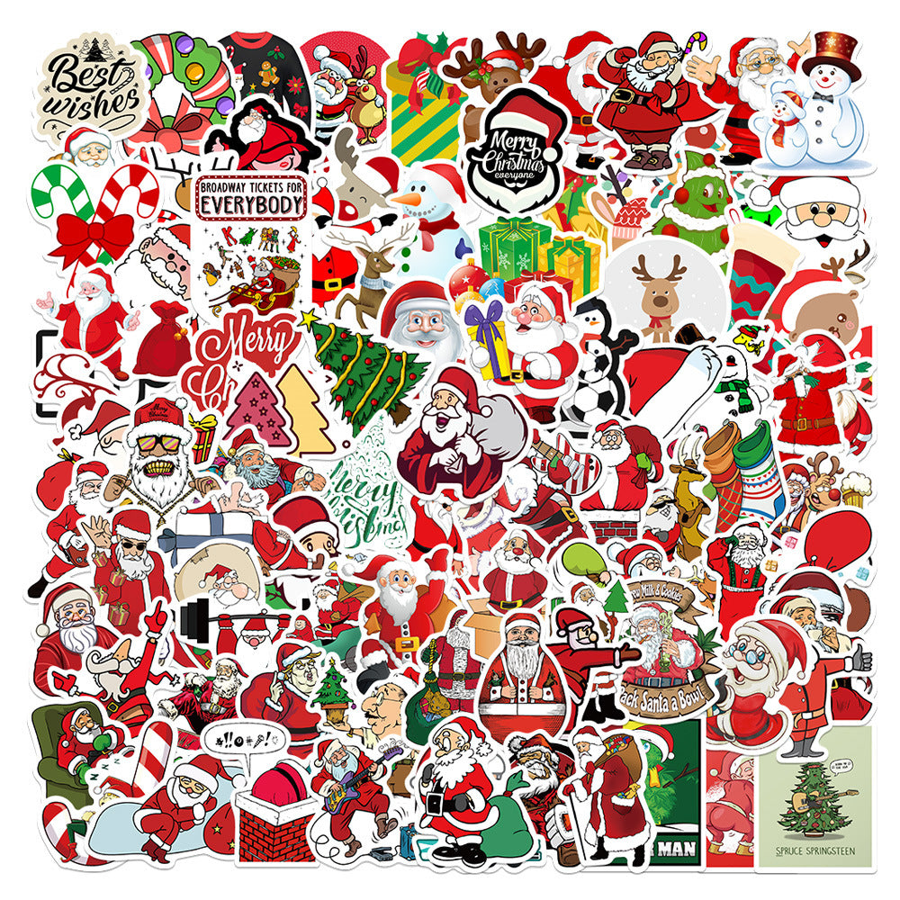 Wholesale 50pcs Christmas series stickers