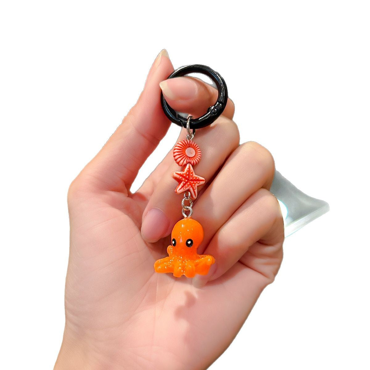 Wholesale Cute and diverse marine animal keychain