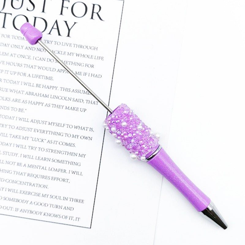 Wholesale wholesale beadable pens DIY Pearl Sugar Bead Pen