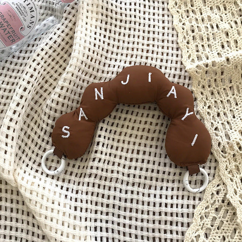 Wholesale Cute Cartoon Elephant Pattern Mini Clutch Knitted Bag