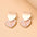 Wholesale Valentine's Day earrings light luxury all-match love heart earrings drop oil Diamond-Embedded Multi-style Valentine's Day earrings