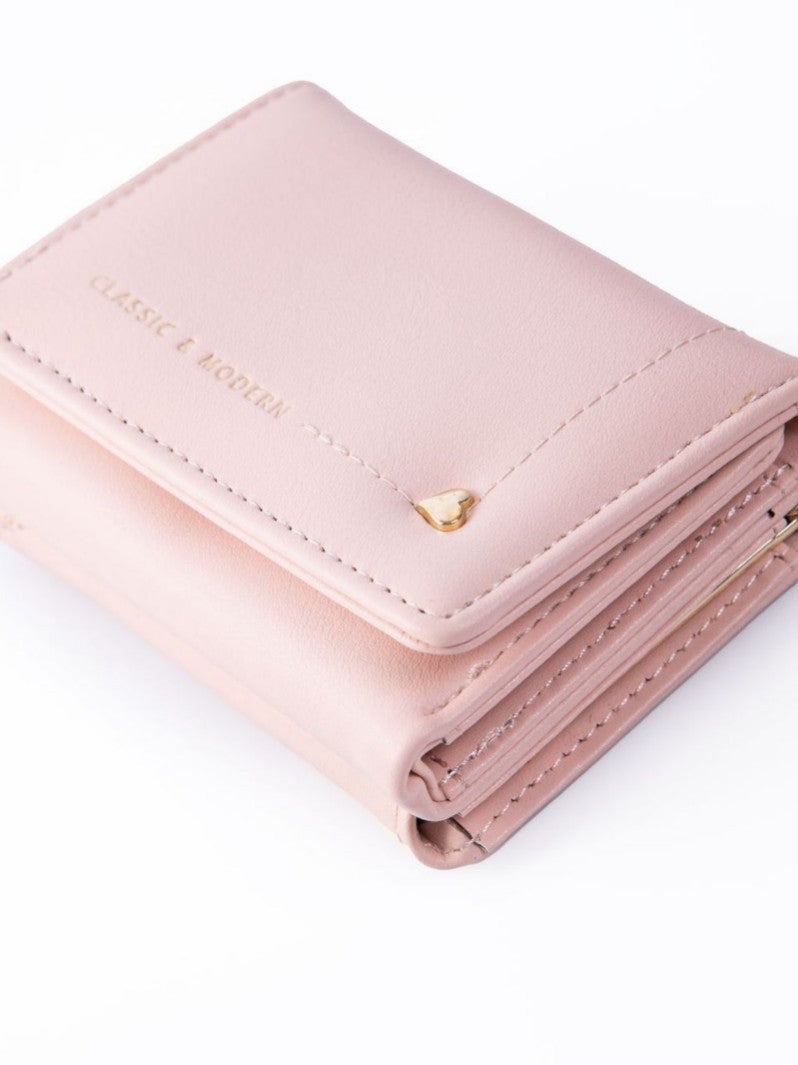 Wholesale Colorful large capacity short women' s wallet