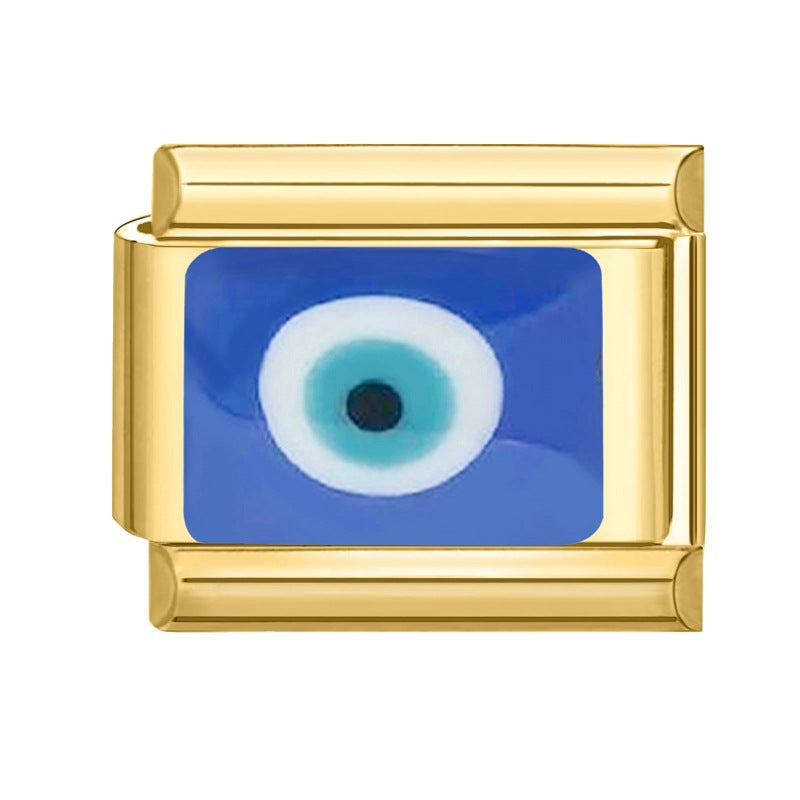 Wholesale Gold-bottomed Retro Creative Crafts Handmade Personalized Charms