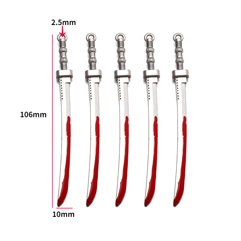 Wholesale 10pcs  Jewelry Accessories 20 Anime Weapons Decorations