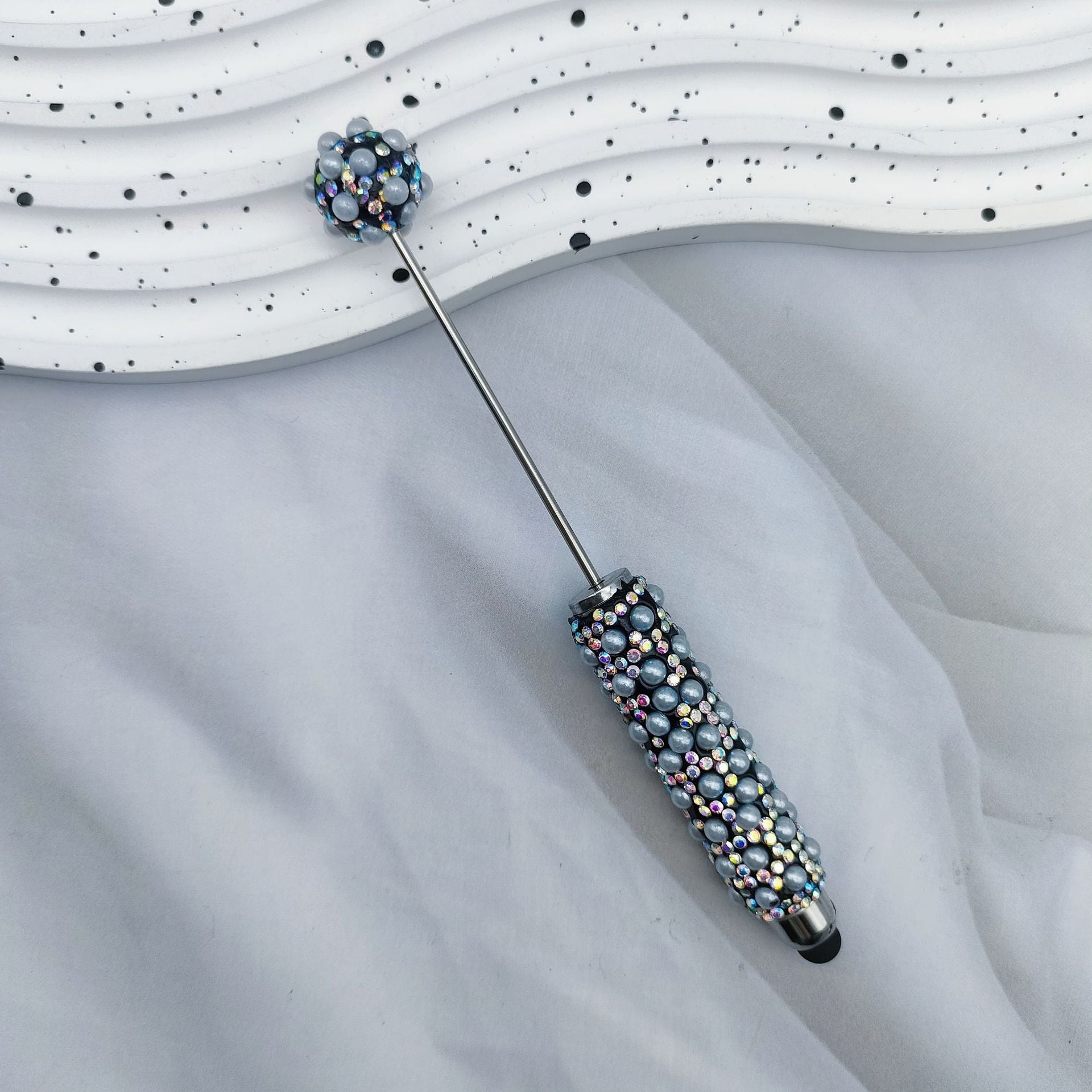 Wholesale DIY Touch Screen Pearl Full Diamond Beadable Pen