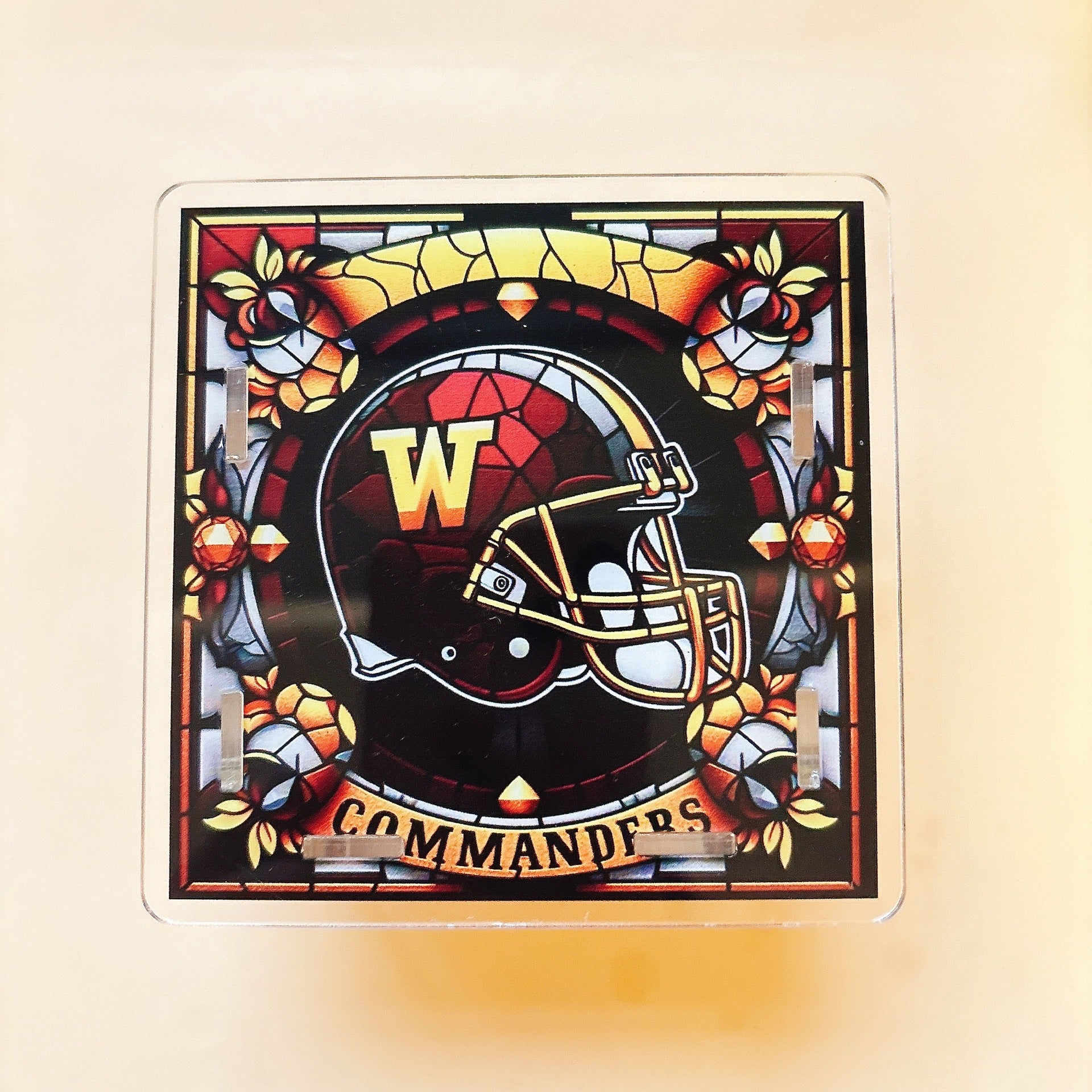 Wholesale Sporting Acrylic Pen Holder Popular Pen Box Creative Gift Stationery Student 10cm