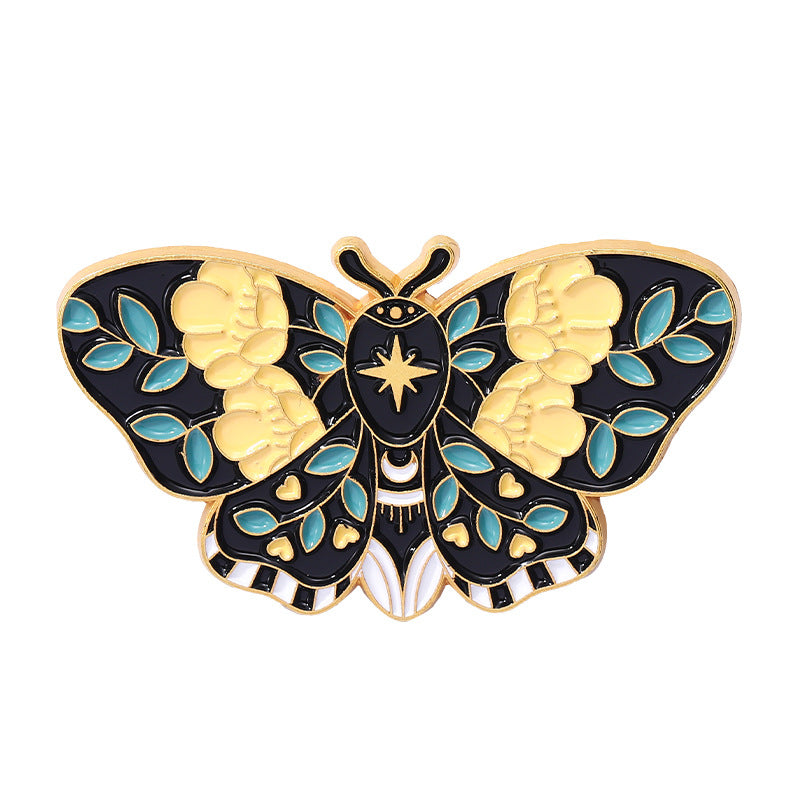 Wholesale Butterfly Insect Gorgeous Metal Badge Brooch