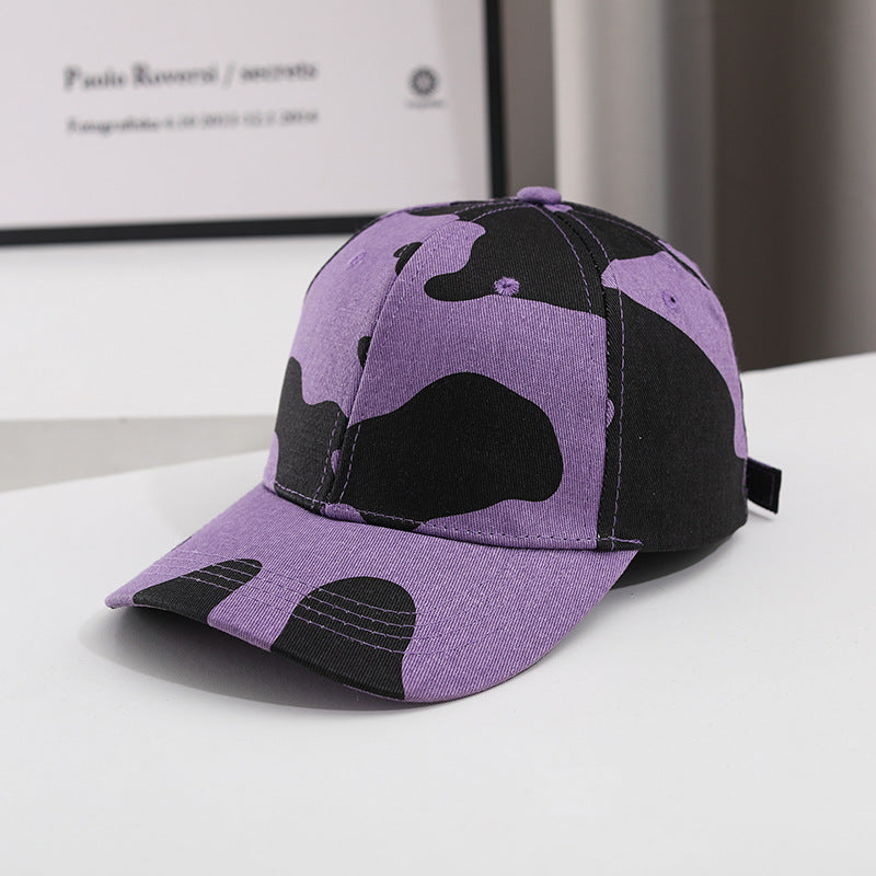 Wholesale Popular Cow Pattern Baseball Cap