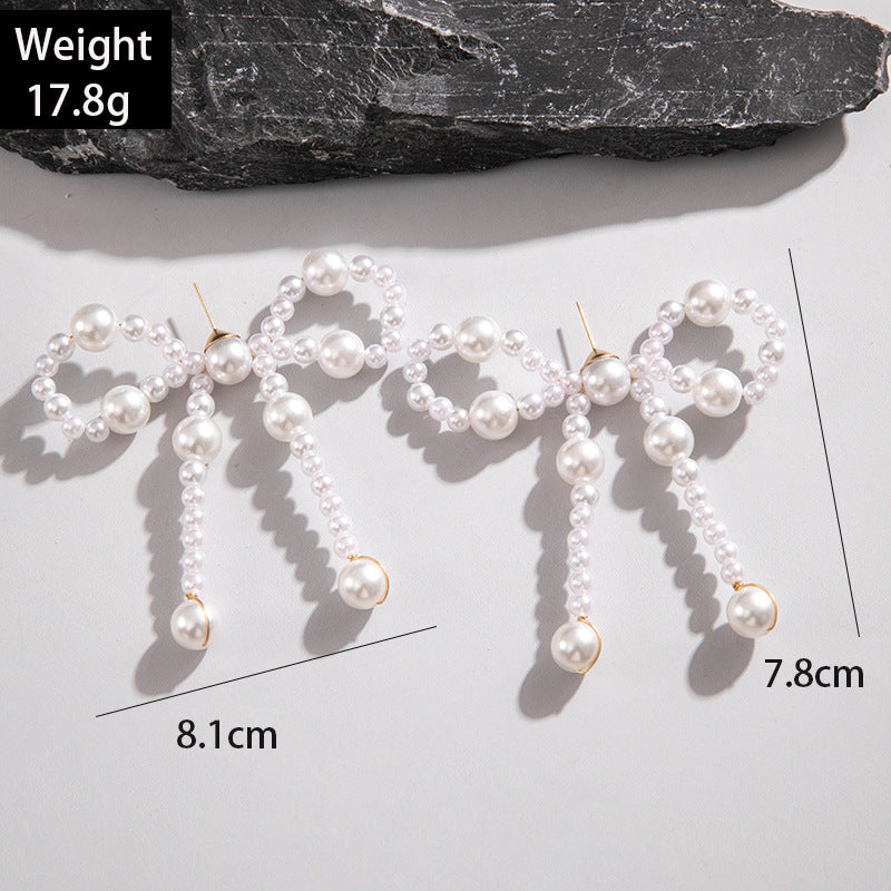 Wholesale Diamond-Encrusted Large Butterfly Earrings