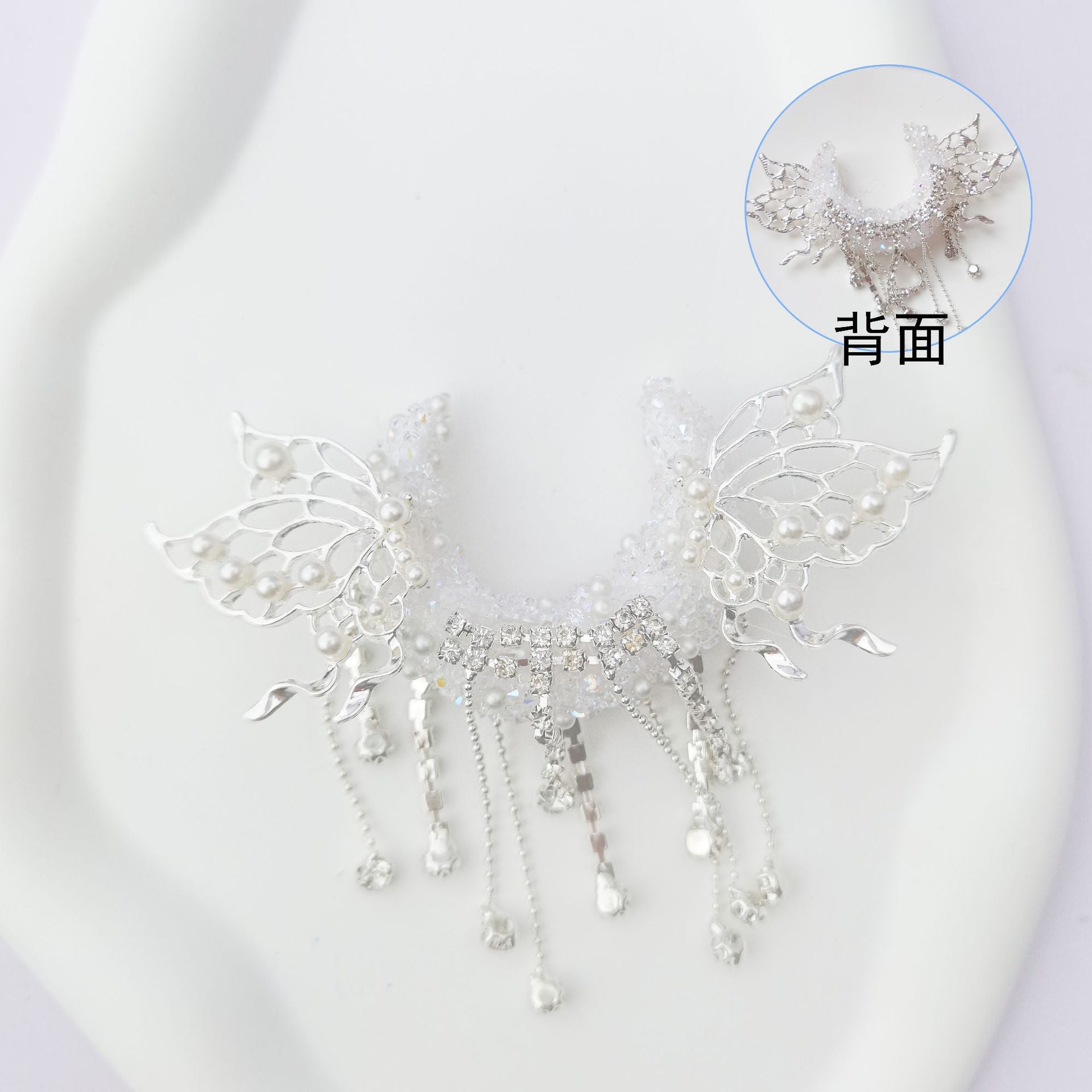 Wholesale Heavy Industry Wings Moon bling Cute Pen Acrylic Beads