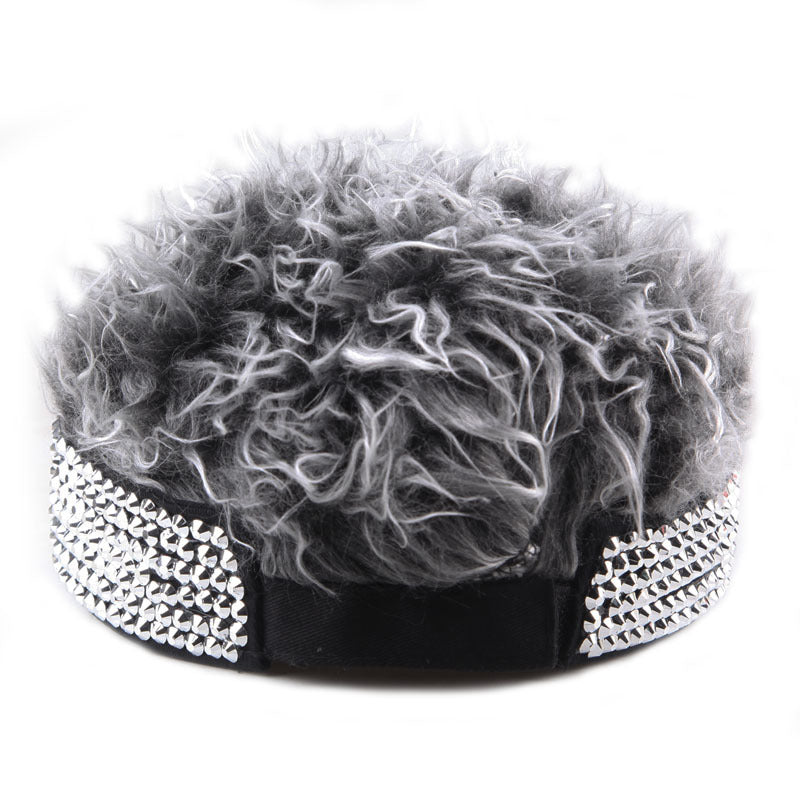 Wholesale Diamond Studded Wigs with An Empty Top Baseball Cap