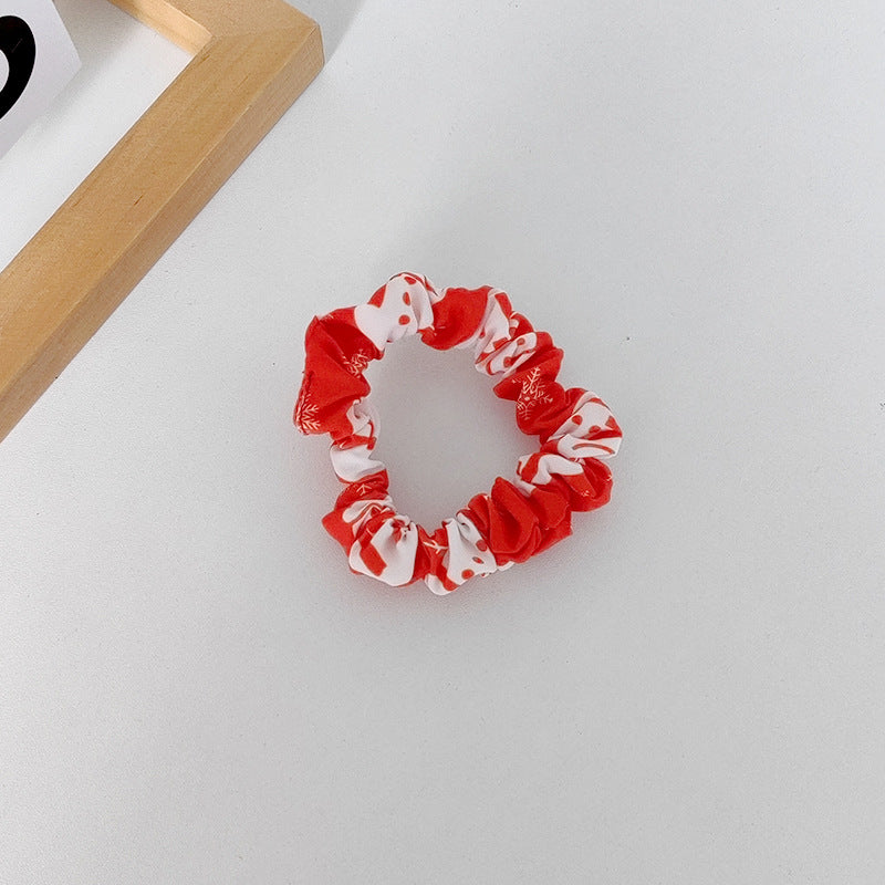 Wholesale Christmas new large and small intestine hair ring hair rope hair band