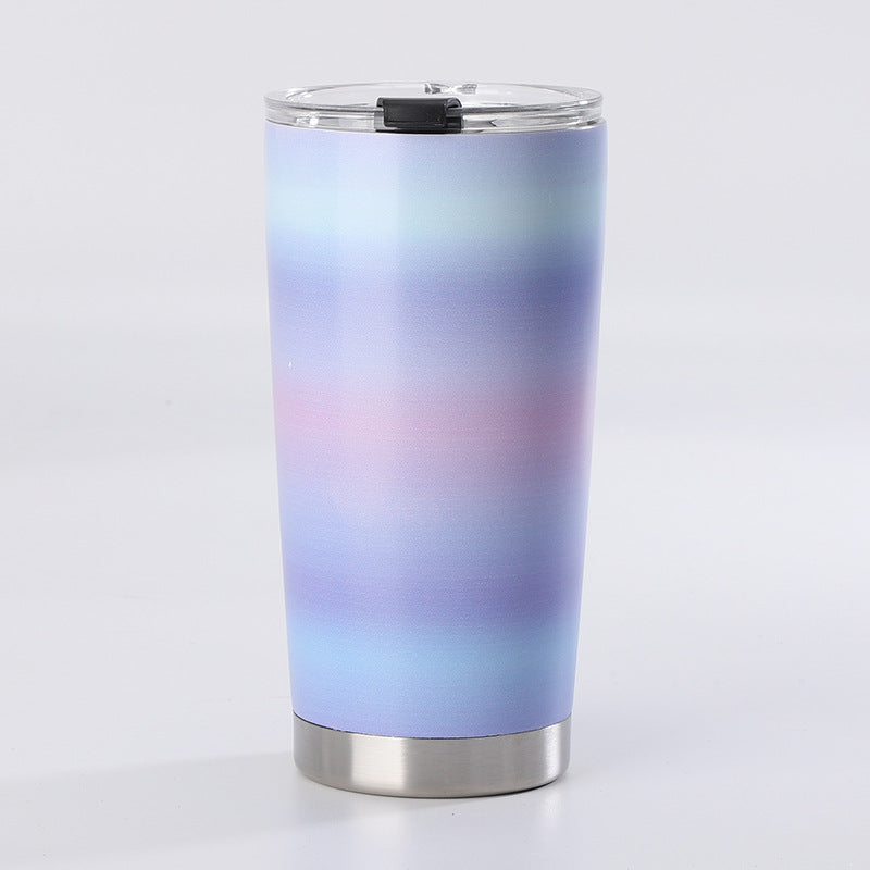 Wholesale Tumbler Stainless Steel Double-layer Spray Painted Ice Bullies Cup