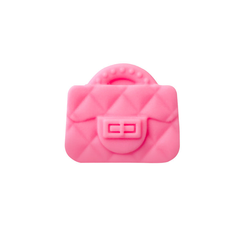 Wholesale 10PCS Silicone Backpack Shape Focal beads