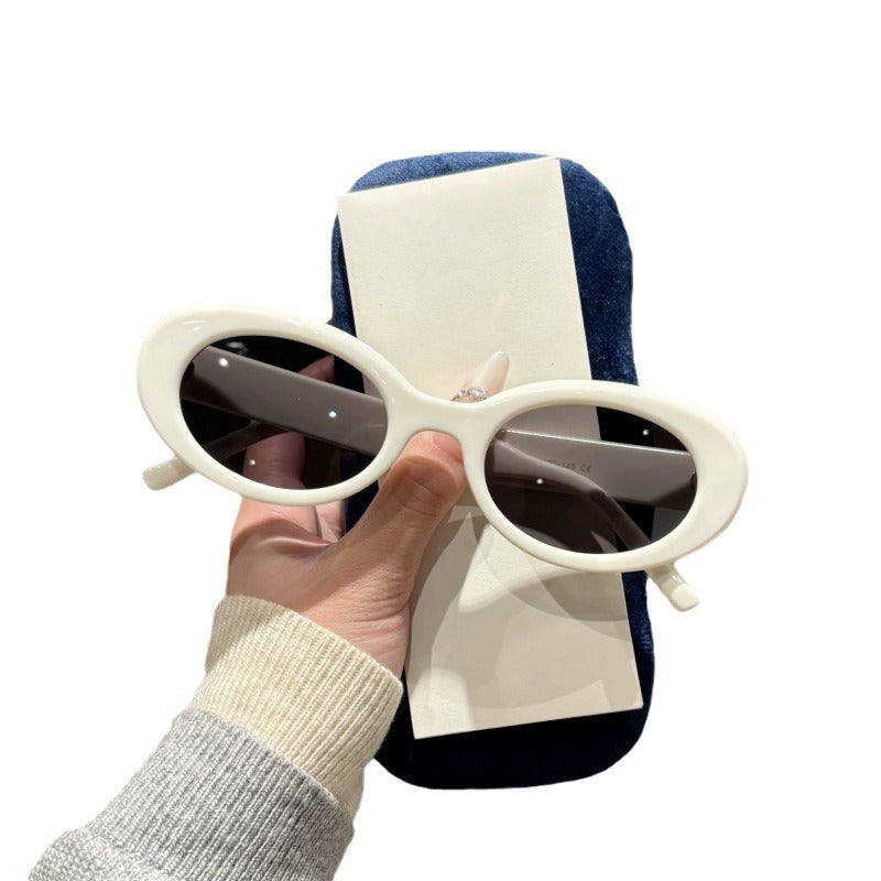 Wholesale Oval frame sun glasses