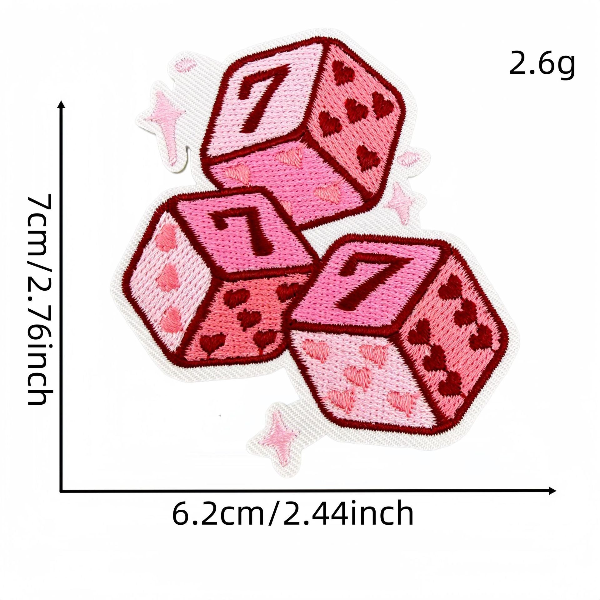 Wholesale Y2K Black Pink Urban Cool Embroidered Patch Set 27Pcs Skull Heart Butterfly DIY Decorative Patches For Clothes Bags Fashion Accessory Gift Resale