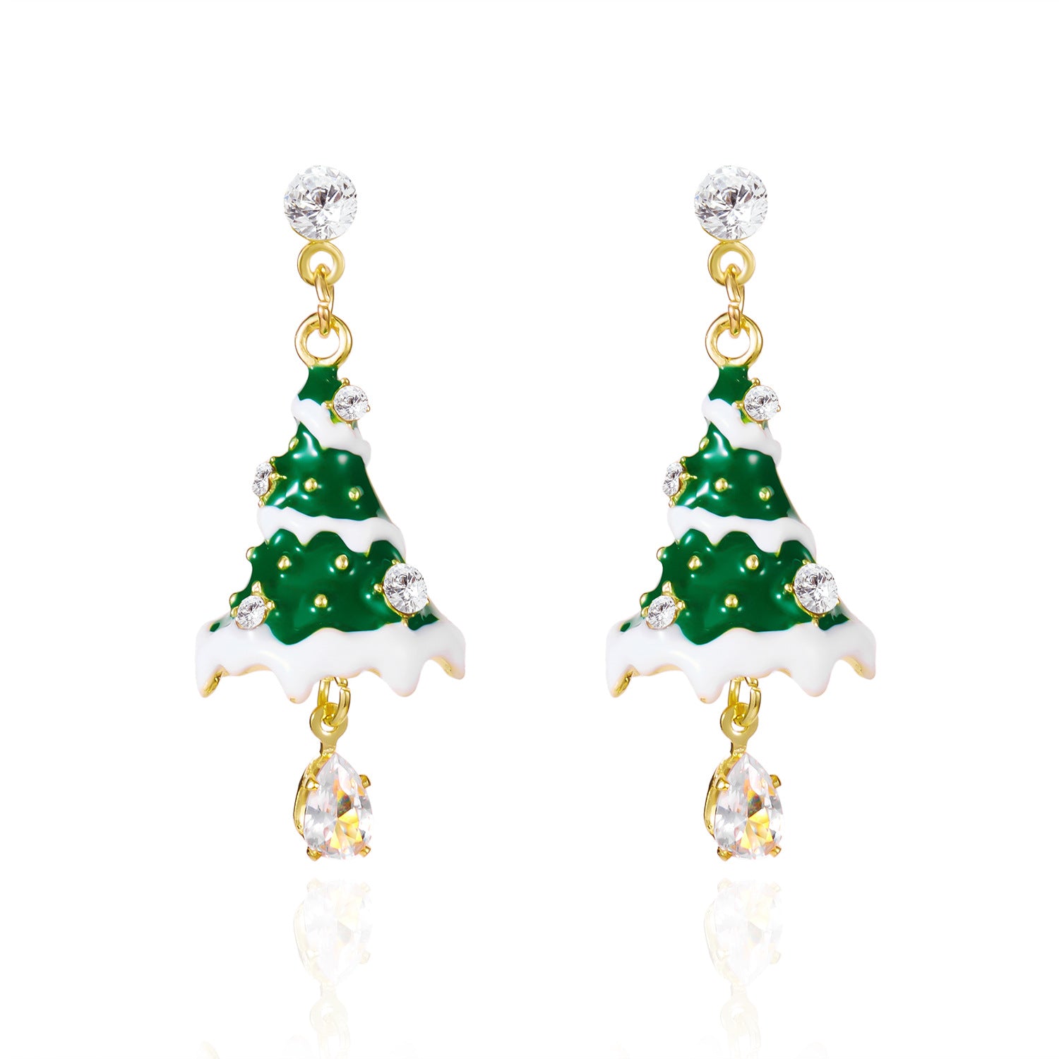 Wholesale Christmas tree  snowflake  snowman  cowboy boots  bell  tassel earrings