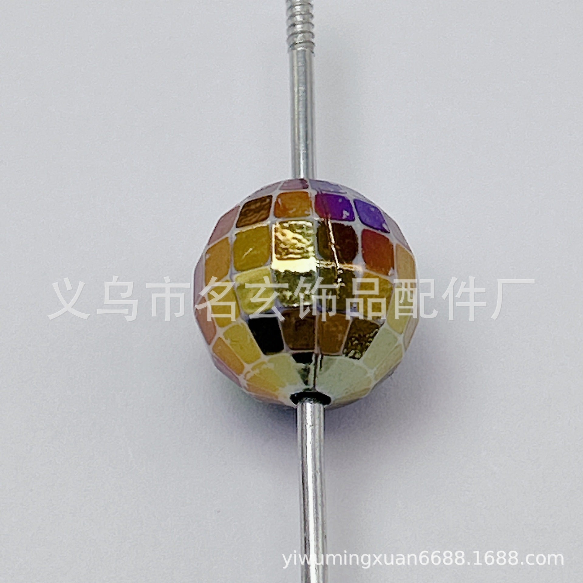 Wholesale Random 200 pcs/pack   Acrylic globe bouncing globe loose beads string Acrylic Beads