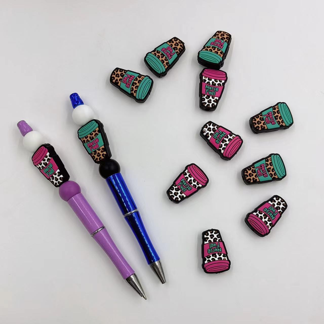 Wholesale 10PCS Small Cup Silicone Focus Beads Loose Beads