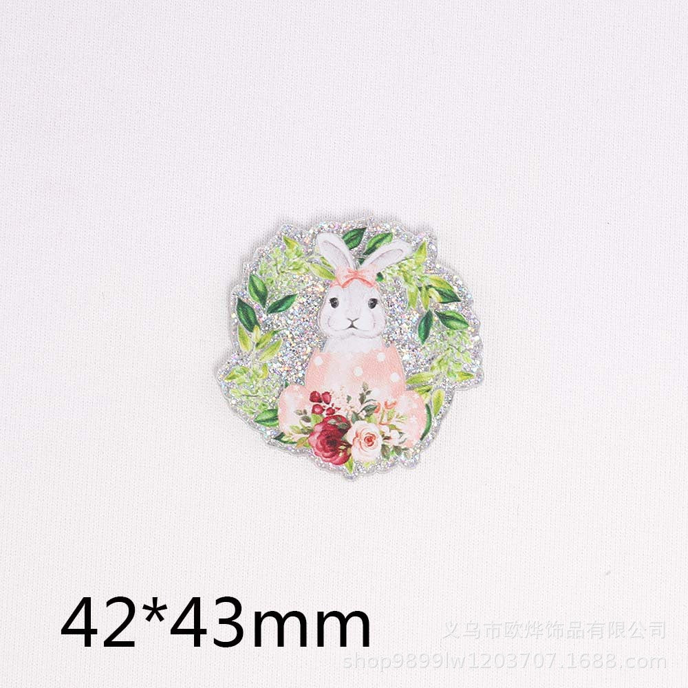 Wholesale 10pcs/pack  pink cross-border cartoon peach heart bag Acrylic Flatback