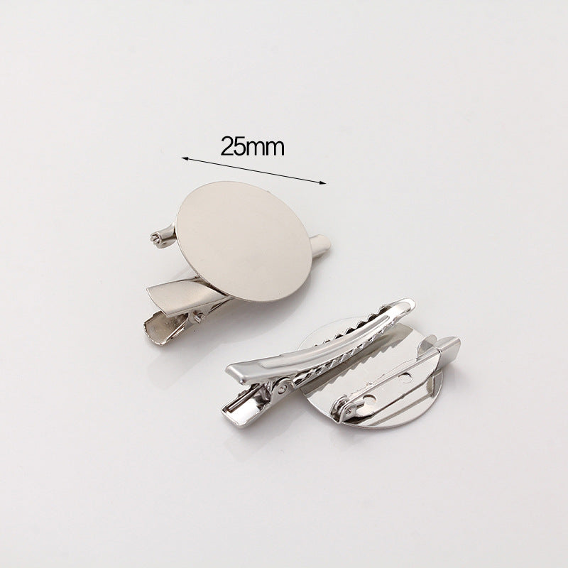 Wholesale Full Flat Multifunctional Disc Brooch Holder Homemade Corsage Badge Accessories Clip Buckle Handmade DIY Jewelry Accessories