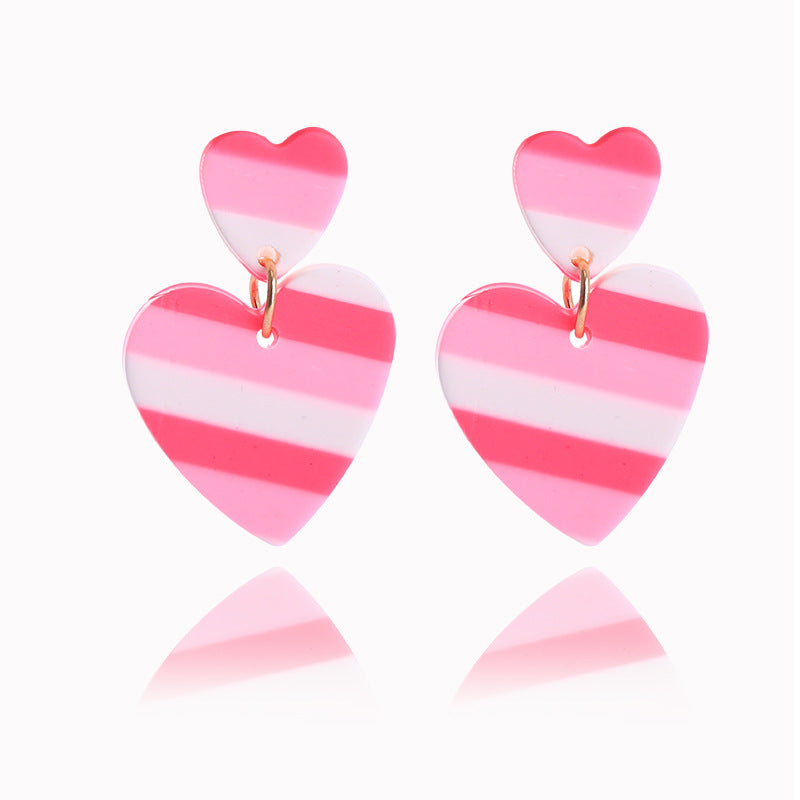 Wholesale Valentine's Day Love Soft Ceramic Earrings