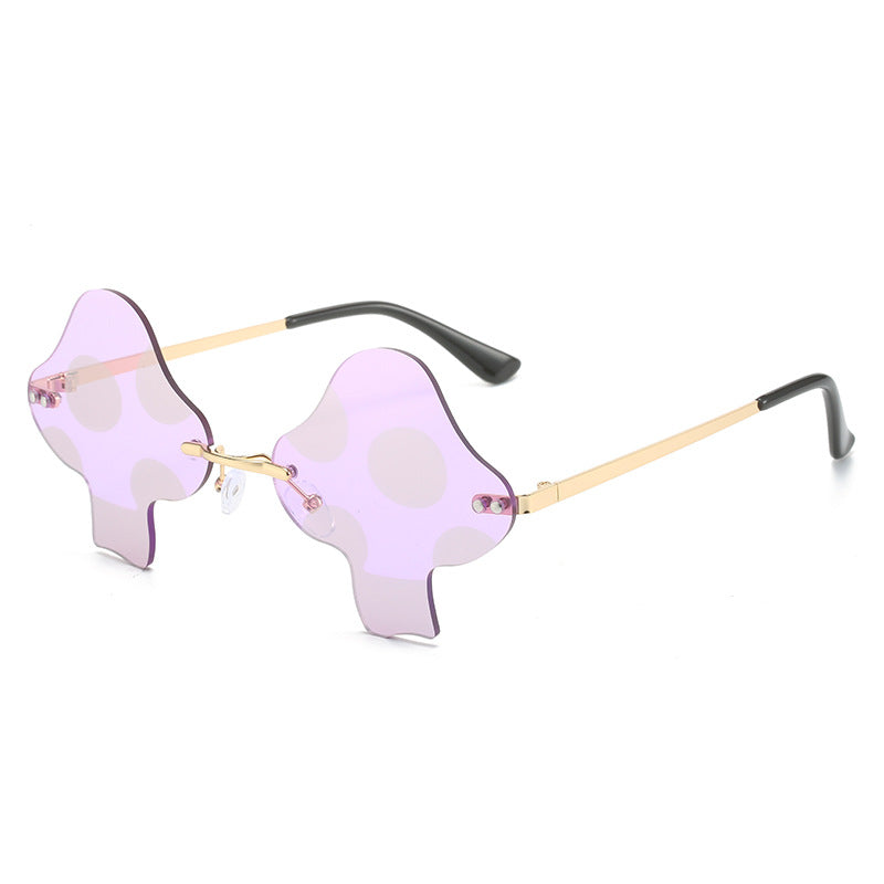 Wholesale PC Mushroom Frameless Sunglasses