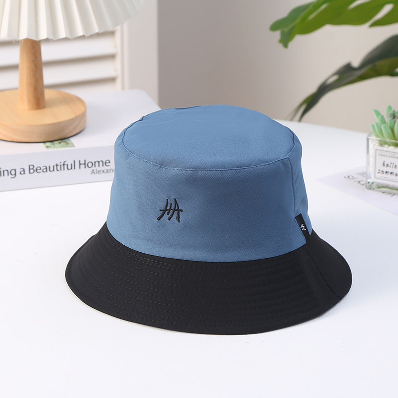 Bordado de color al por mayor Bordado de poliéster Sunshade Bucket Bucket Sombrero