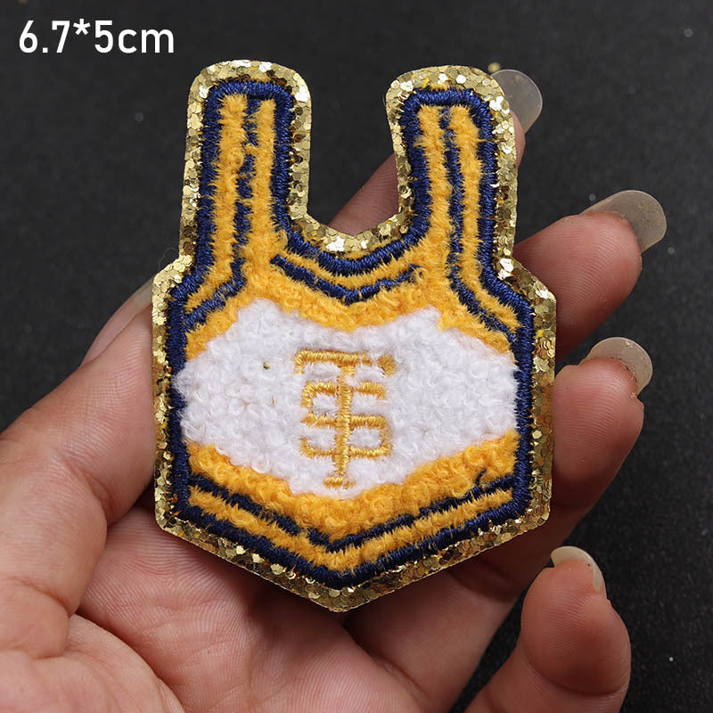 Wholesale DIY Cartoon Embroidered Towel Embroidery Patch