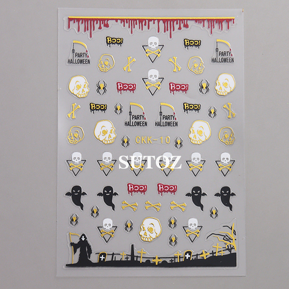 Wholesale DIY Wraps For Craft Gilded  Nail Art Stickers