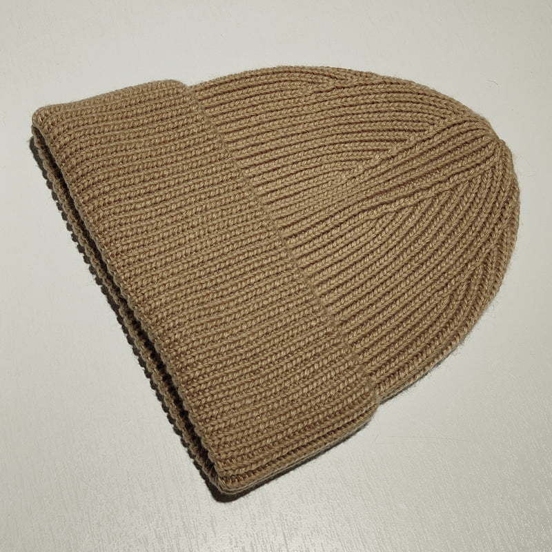 Wholesale Knitted Loose Thick Wool Hat