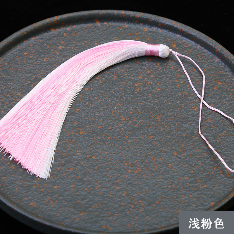 Wholesale Sandwich Two-color Tassel Pendant