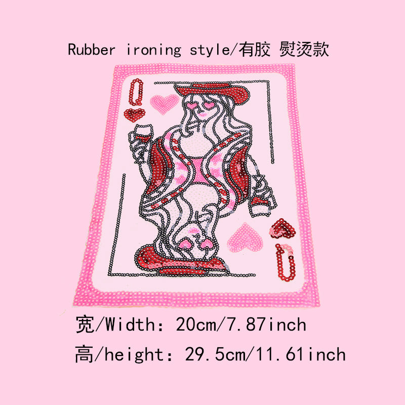 Wholesale Colorful Rabbit Cross Money Bag Embroidery DIY Patches