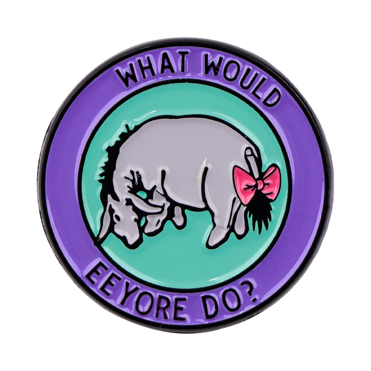 Wholesale  6pcs/pack Cartoon English Quote Brooch Metal Badge Accessory