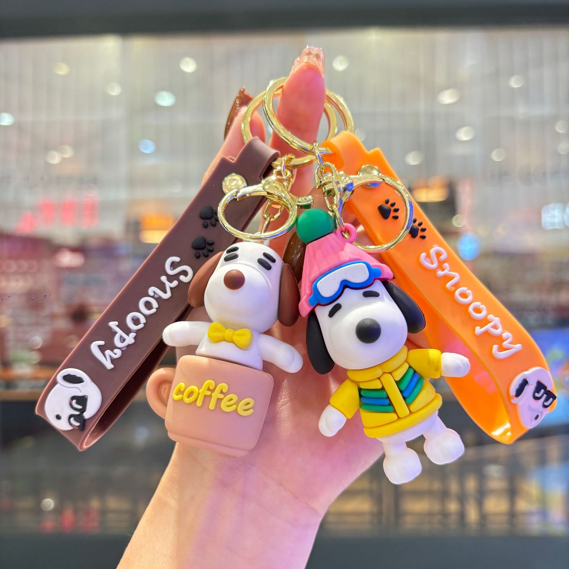 Wholesale Colorful cartoon dog Cute Keychain OLY Exclusive