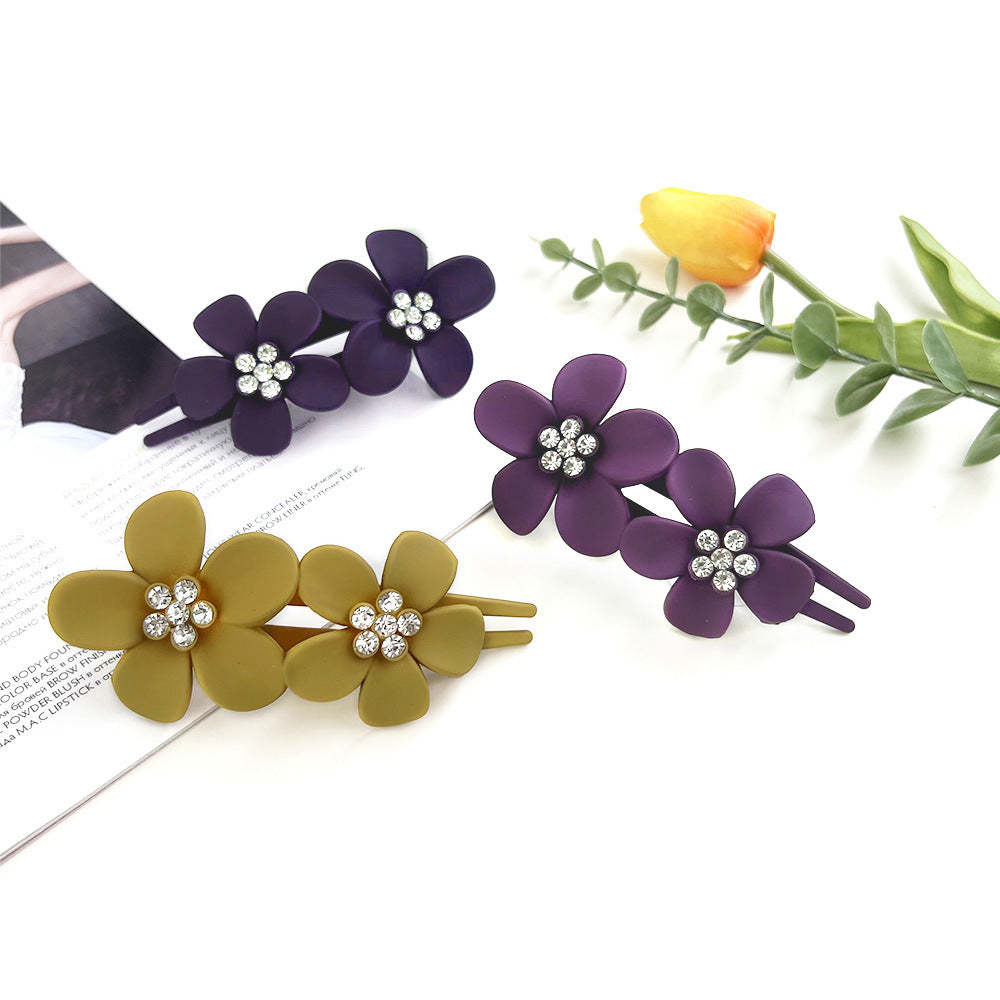 Tarjetas para el cabello de flores de resina al por mayor