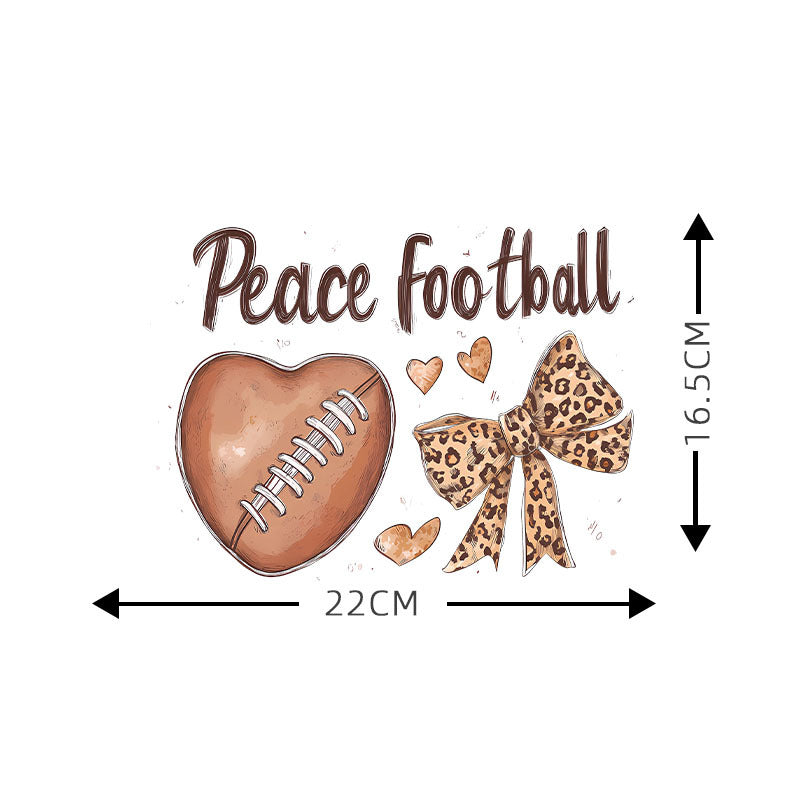 Wholesale rugby jersey UV DTF ready-to-use transfer stickers