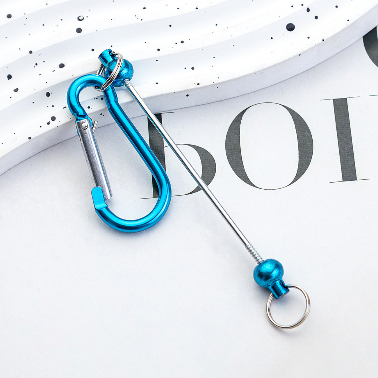 Wholesale Beadable Metal Hook Keychain