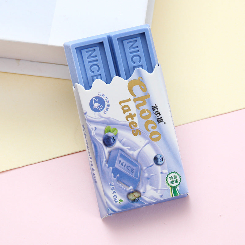 Wholesale Rubber Cartoon Simulation Chocolate Eraser