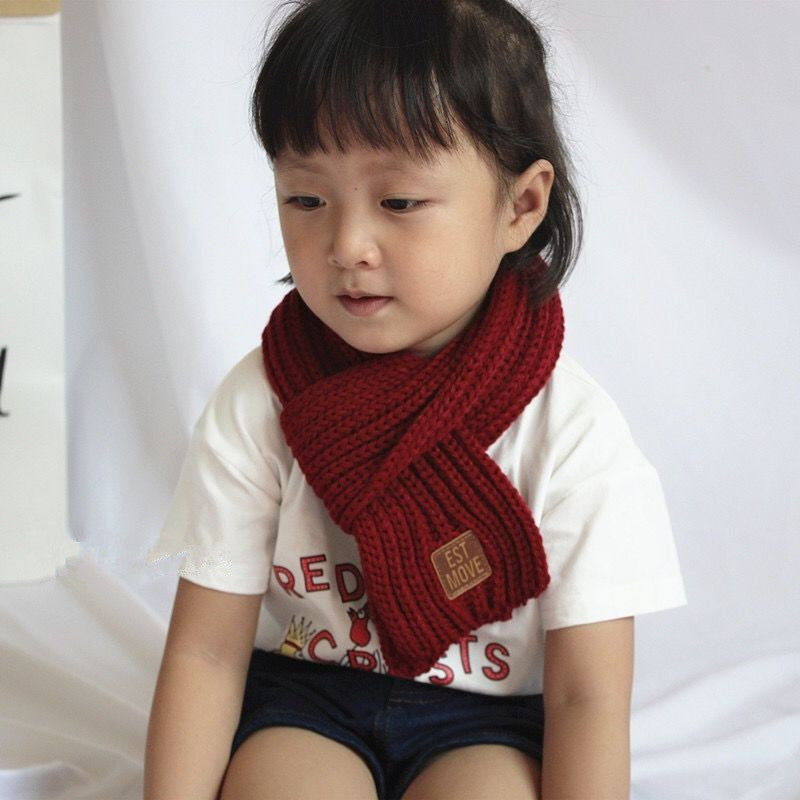 Wholesale Autumn and Winter Warm Thick Baby Children Kids Scarf