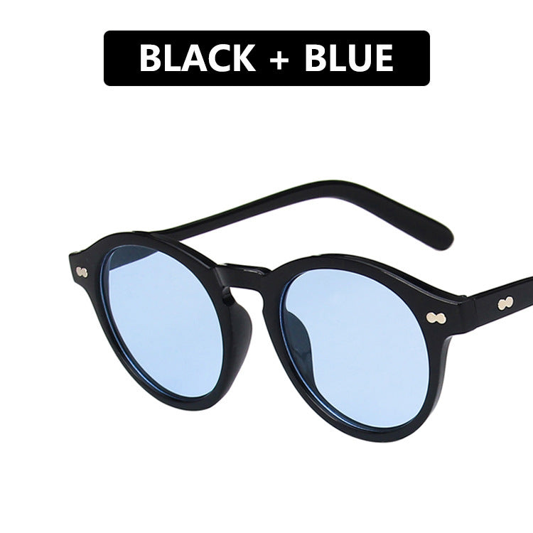 Wholesale Rice Nail Round Frame PC Sunglasses
