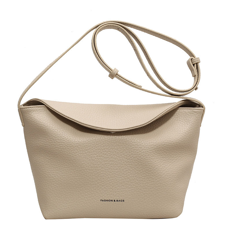 Wholesale 2023 Autumn PU Shoulder Bag Casual Bucket Bag