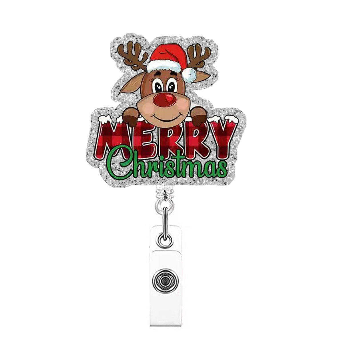 Wholesale Bow Christmas Tree  Badge Reels