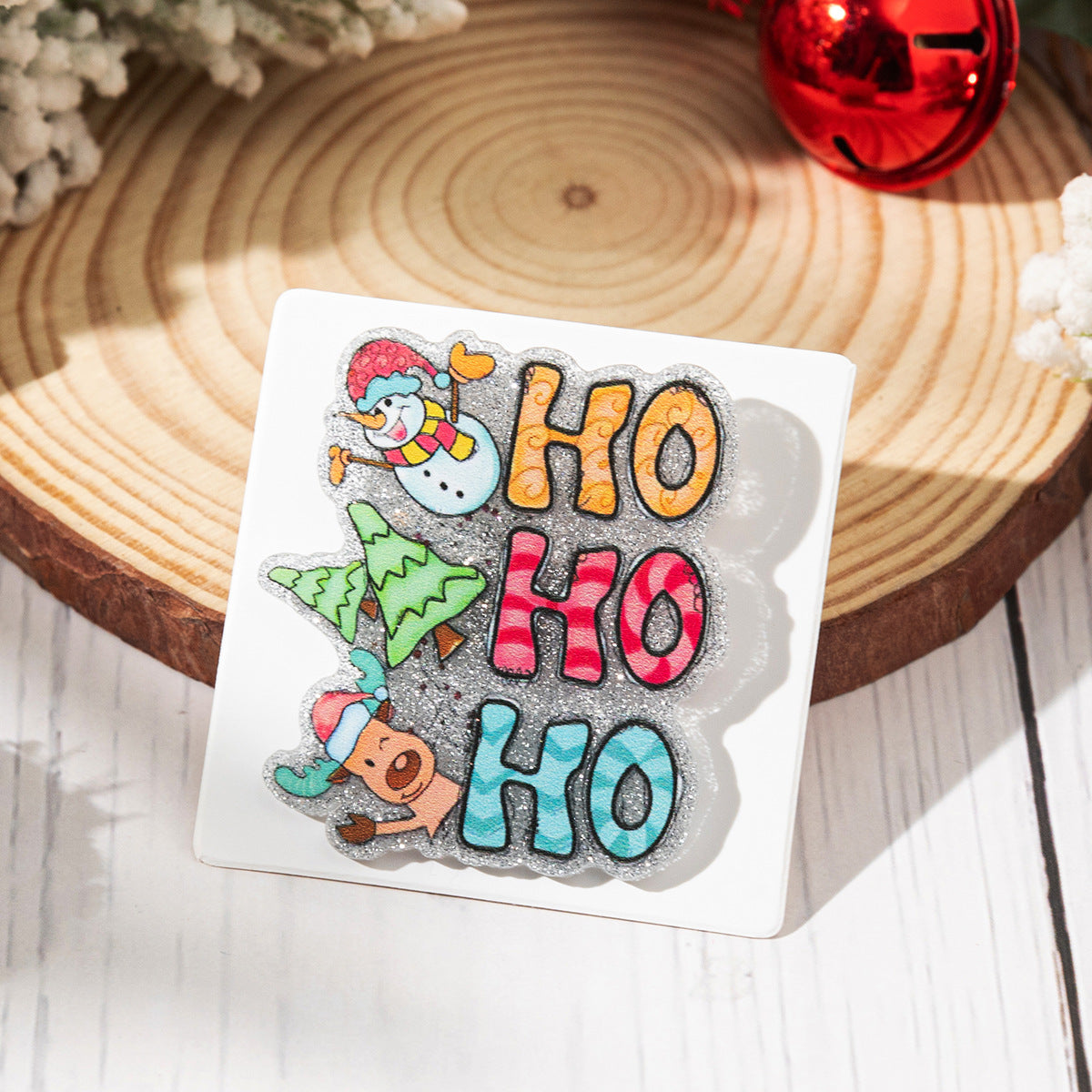 Wholesale Colorful Cute Cartoon Christmas Series Brooch