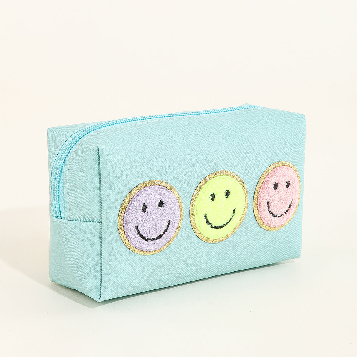 Wholesale Towel PU Embroidered Letter Cloth Sticker Waterproof Storage Bag