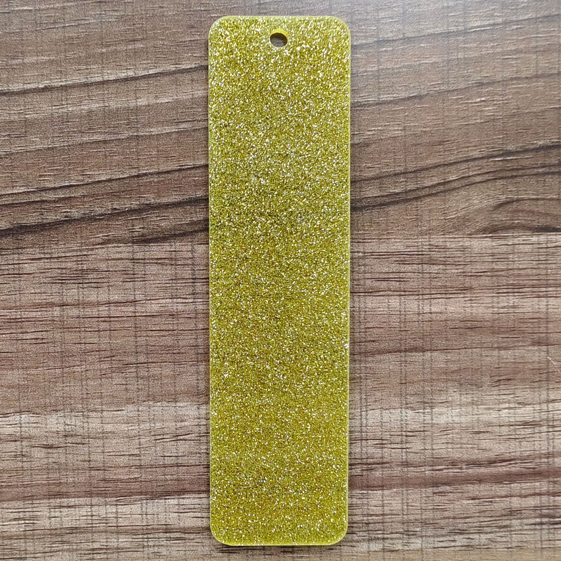 Wholesale 10pcs Blank Powder Acrylic Sticker Bookmark DIY Pendant Ornament