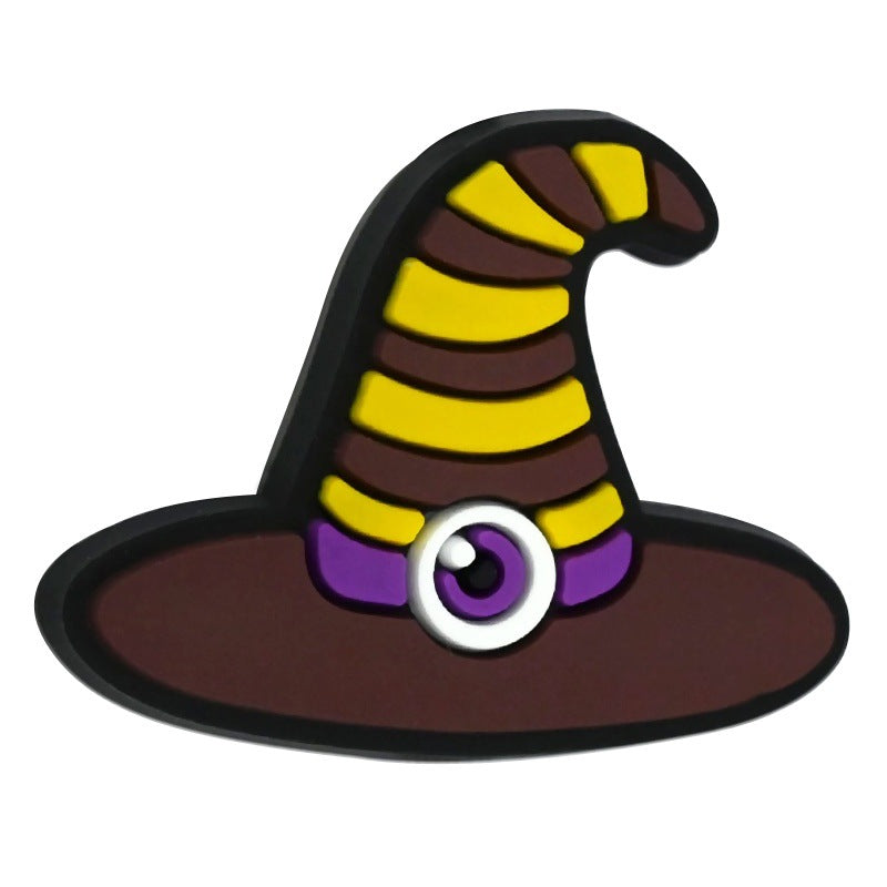 Wholesale Random 100pcs/pack  Cartoon Halloween Series PVC Soft Focal Beads