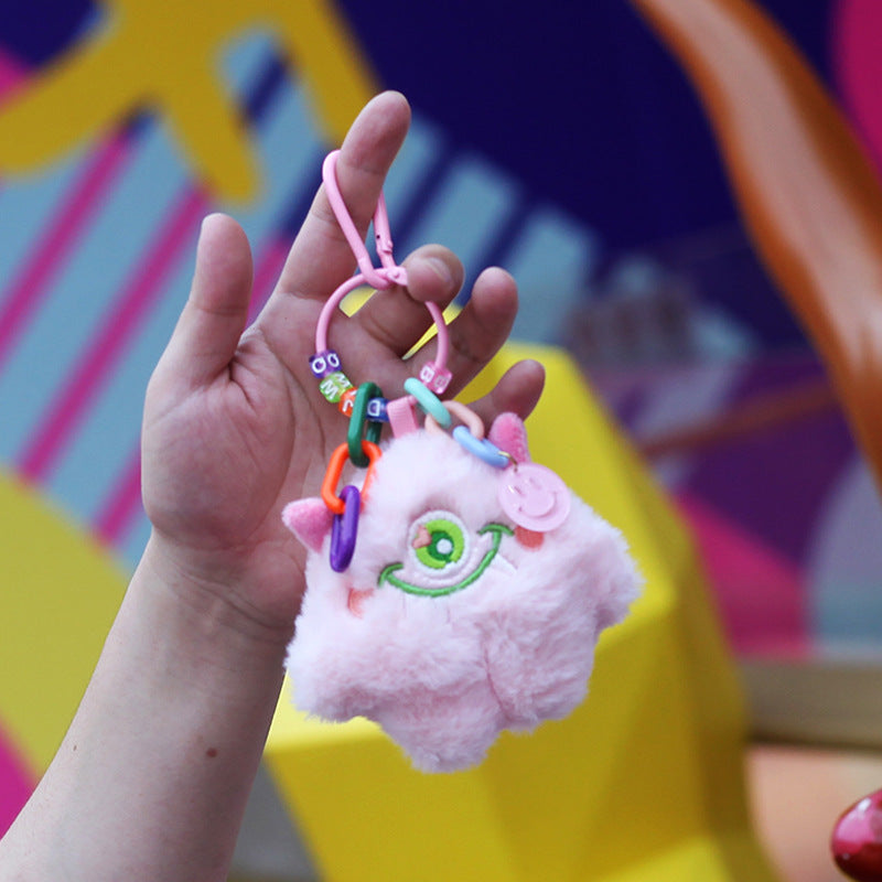 Wholesale Little Monster Plush Keychain